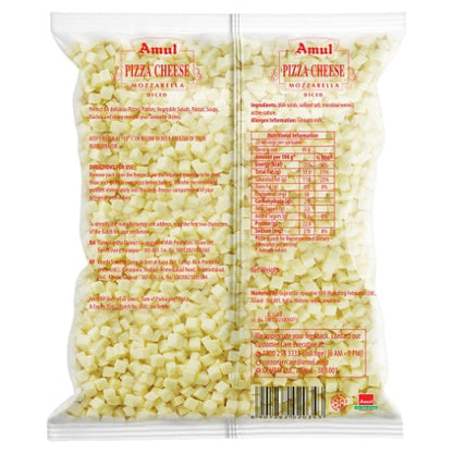 Amul Diced Mozzarella Cheese 1 kg