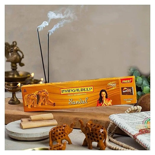 Mangaldeep Sandal Agarbatti 80 pcs