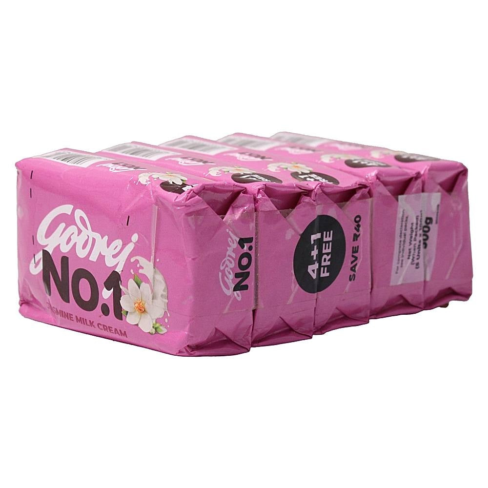 Godrej No.1 Jasmine Soap (Pack Of 4) 400 g