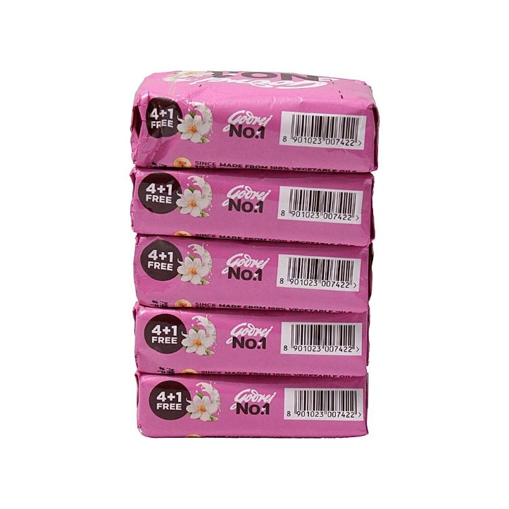 Godrej No.1 Jasmine Soap (Pack Of 4) 400 g