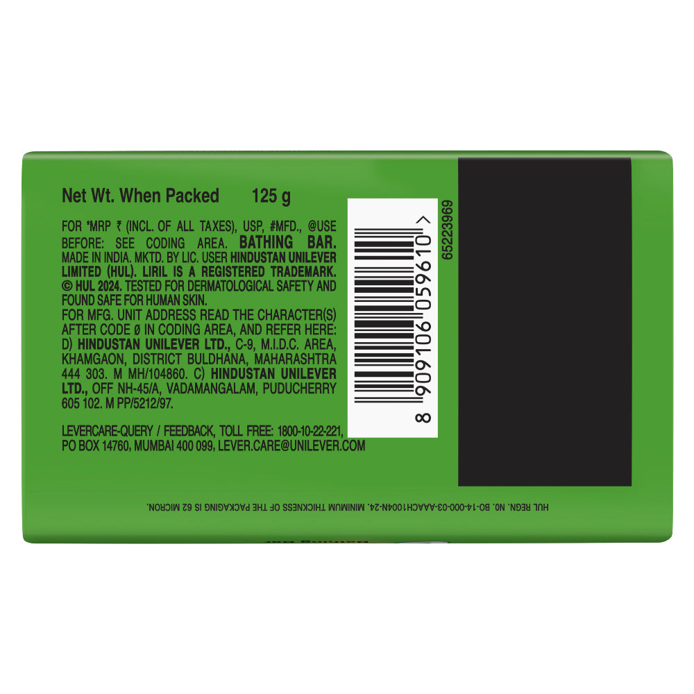 Liril Lime & Tea Tree Oil Soap 125  gm