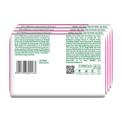 Dettol Skin Care Soap 3x125 g