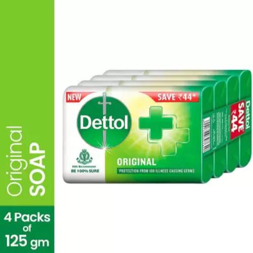 Dettol Original Soap 4x125 gm