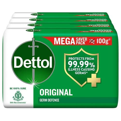 Dettol Original Soap 4x100 gm