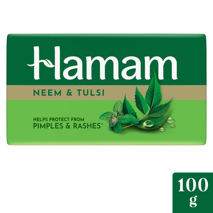 Hamam Neem Tulsi And Aloevera Soap Bar 100 g