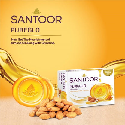 Santoor Glycerine Soap 3x125 g