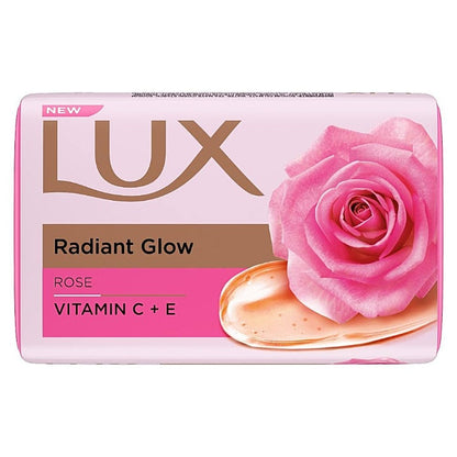 Lux Soft Glow Rose & Vitamin E For Glowing Skin Beauty Soap Mega Pack 3x150 g