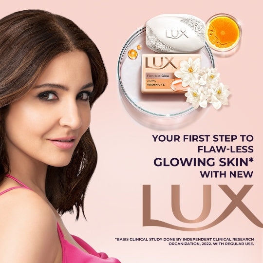 Lux Velvet Glow Jasmine & Vitamin E For Glowing Skin Beauty Soap Mega Pack 3x150 g