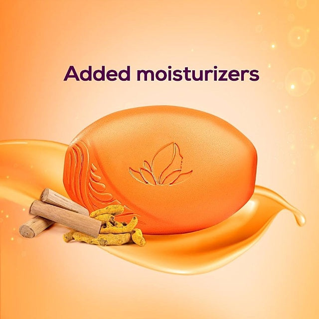 Santoor Sandal & Turmeric Soap 4x75 g