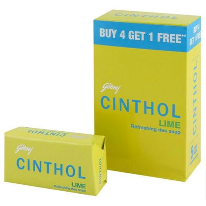 Cinthol Lime Soap 4x100 gm