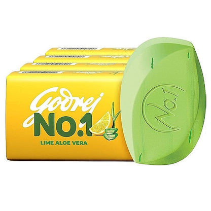 Godrej No.1 Lime Aloe Vera (3+1) 600 g