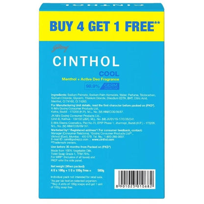 Cinthol Cool Soap 4x100 g