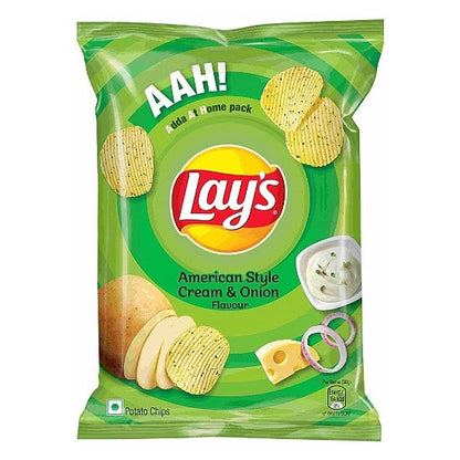 Lays American Cream Onion Potato Chips 143 g