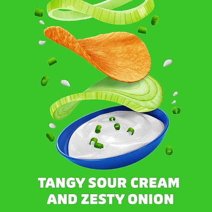 Pringles Sour Cream And Onion Potato Chips 107 g