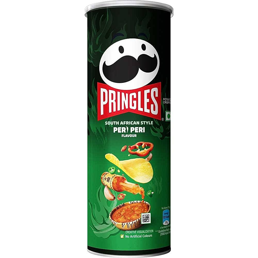 Pringles South African Style Peri Peri Flavour 102 g