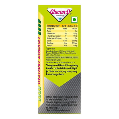Glucon D Nimbu Paani Pouch 450 g