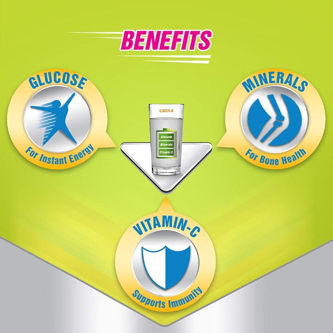 Glucon D Nimbu Paani Pouch 450 g