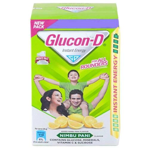 Glucon D Nimbu Paani Pouch 450 gm