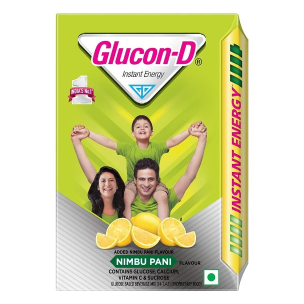 Glucon D Nimbu Paani Pouch 450 g