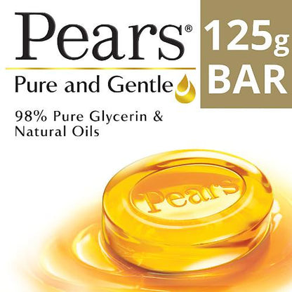 Pears Pure & Gentle Soap Bar 125  gm