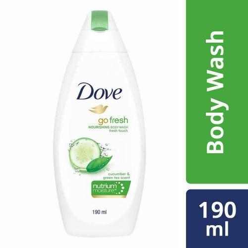 Dove Go Fresh Nourishing Body Wash 190 ml (free loofah)