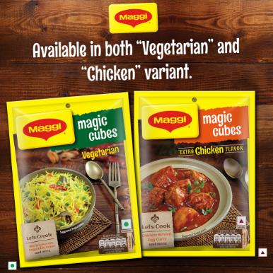 Maggi Magic Cubes Veg Masala 40 gm