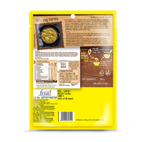 Maggi Magic Cubes Veg Masala 40 g