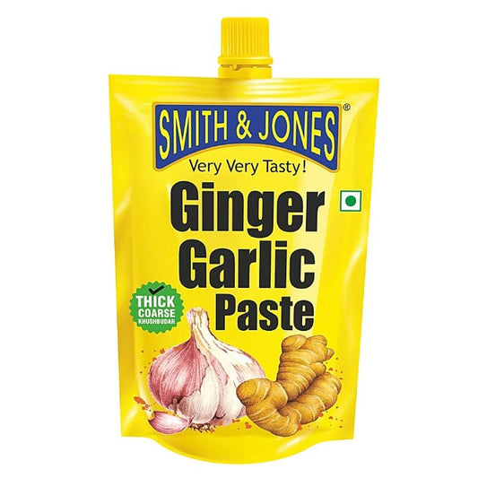 Smith & Jones Ginger Garlic Paste Pouch 200 g