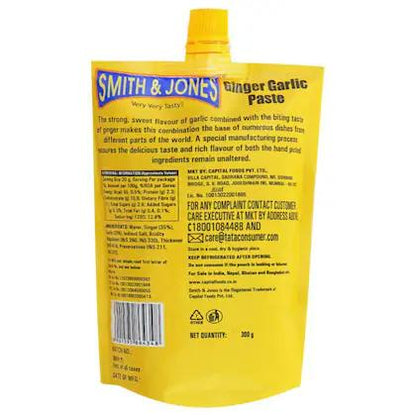 Smith & Jones Ginger Garlic Paste 300 g