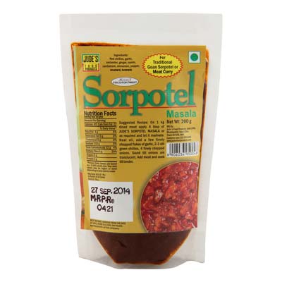 Jude'S Sorpotel Paste 200 gm