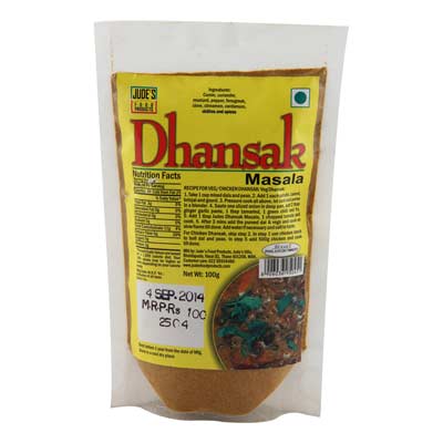Jude'S Dhansak Masala 100 g