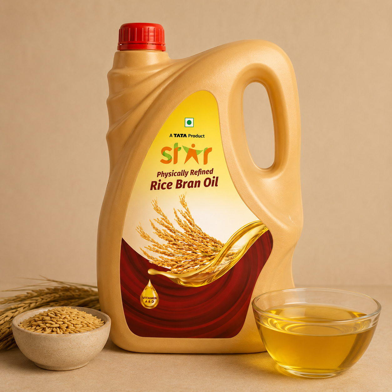 Star Rice Bran Oil Jar 4.35 kg