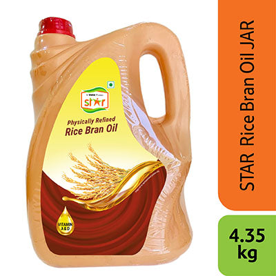 Star Rice Bran Oil Jar 4.35 Kg