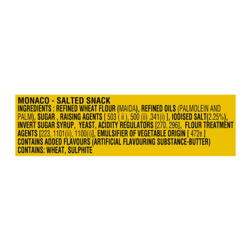 Parle Monaco Classic Salted Cracker 185.6 g