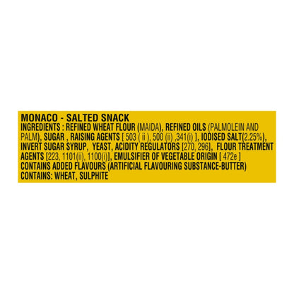 Parle Monaco Classic Salted Cracker 185.6 g