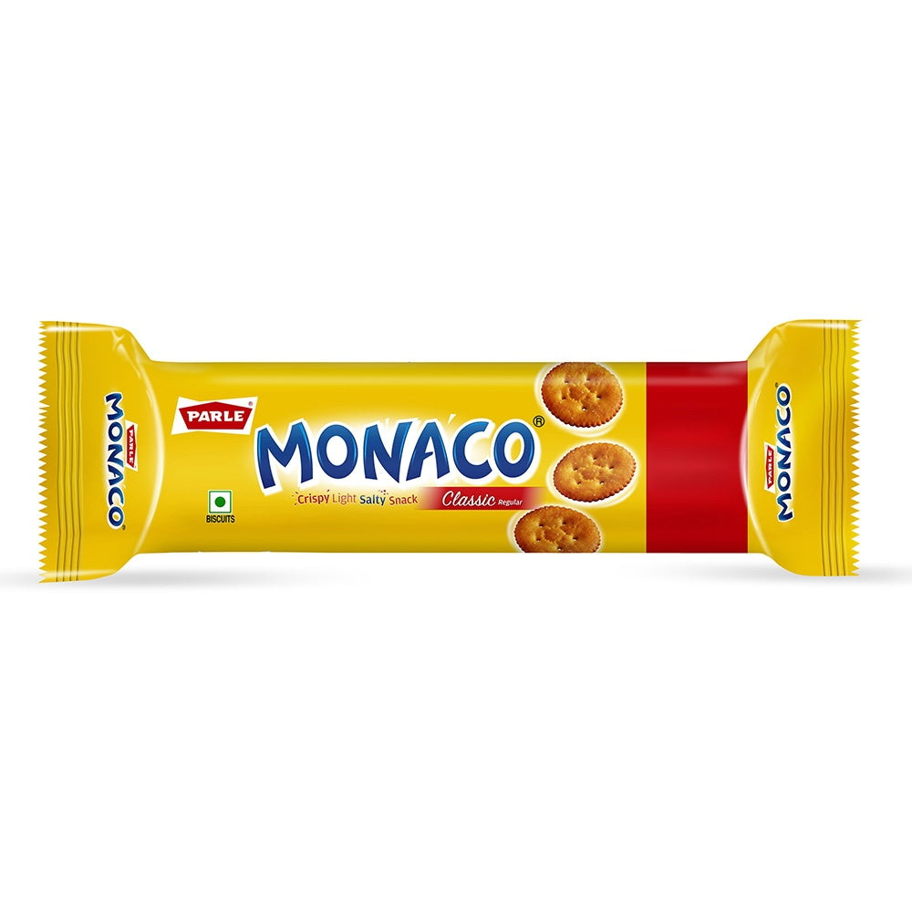 Parle Monaco Classic Salted Snack Biscuits 52.2 g – Starquik