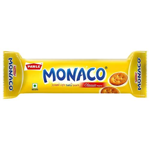 Parle Monaco Classic Salted Snack Biscuits 52.2 Gm