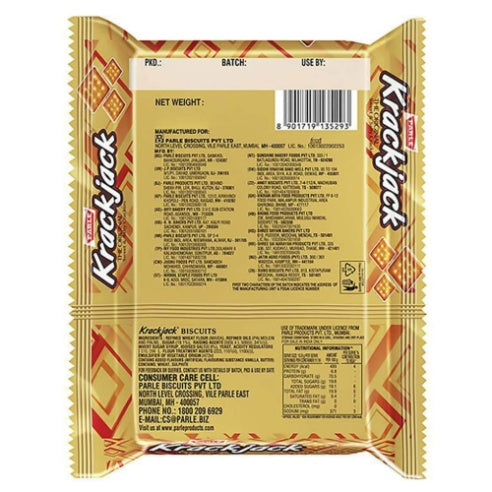 Parle Krackjack Sweet And Salty Crackers 176.4 g