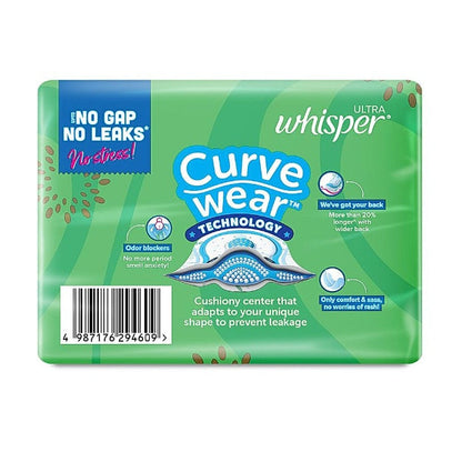 Whisper Ultra Clean XL Wings Sanitary Pads 15 pcs