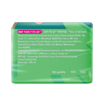 Whisper Ultra Clean XL Wings Sanitary Pads 15 pcs