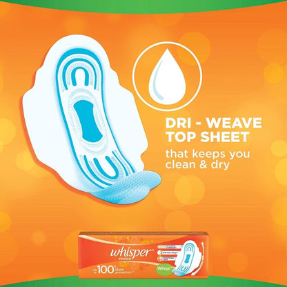 Whisper Whisper Choice Regular Sanitary Pads 7 pcs