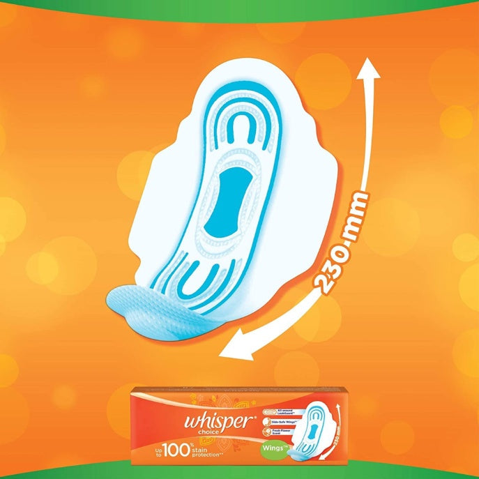Whisper Whisper Choice Regular Sanitary Pads 7 pcs