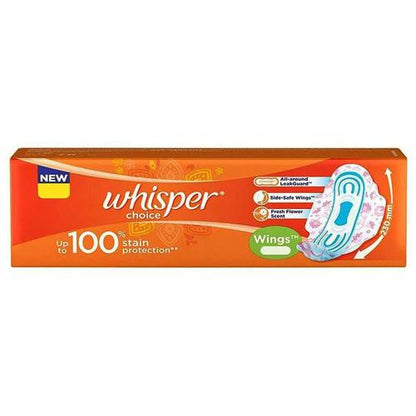 Whisper Whisper Choice Regular Sanitary Pads 7 pcs