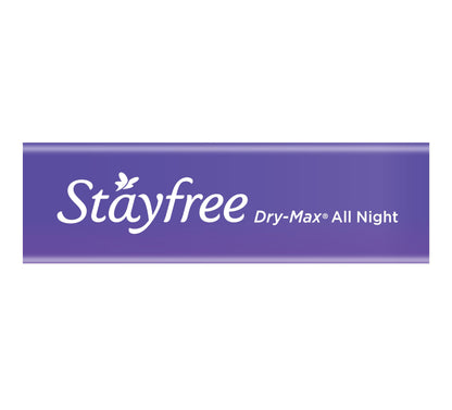 Stayfree Dry Max All Night Ultra Dry Sanitary Pads 7 pcs