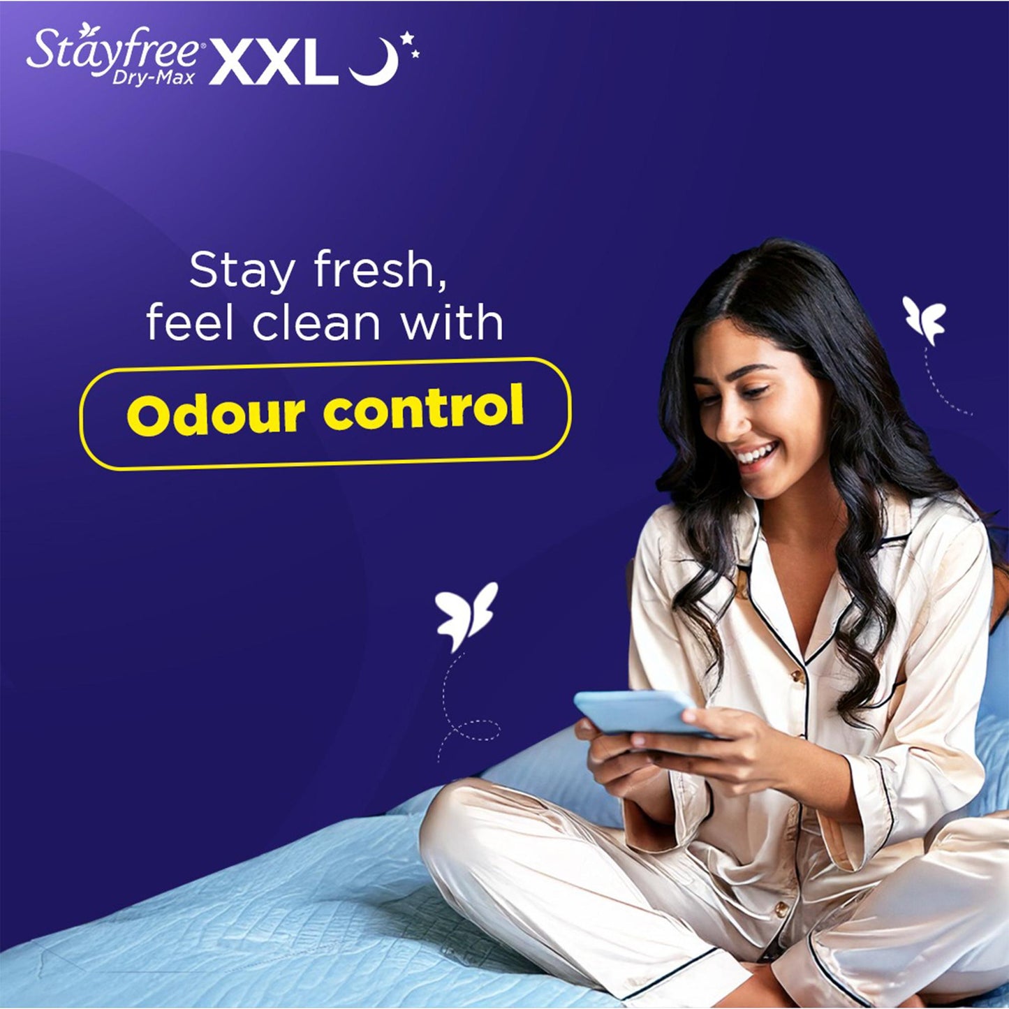 Stayfree Dry Max All Night Ultra Dry Sanitary Pads 7 pcs