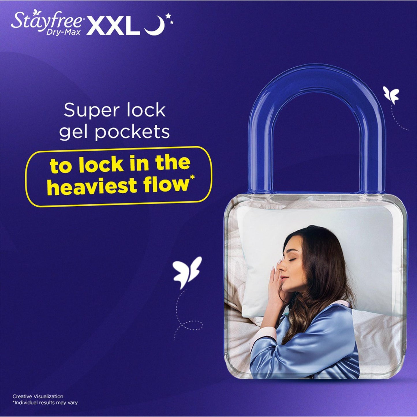 Stayfree Dry Max All Night Ultra Dry Sanitary Pads 7 pcs