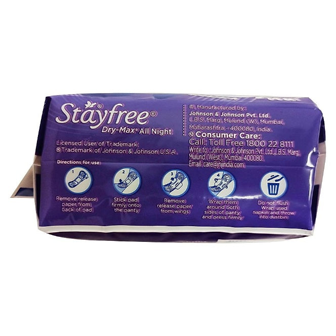 Stayfree Dry Max Ultra Thin Sanitary Pads 14 pcs