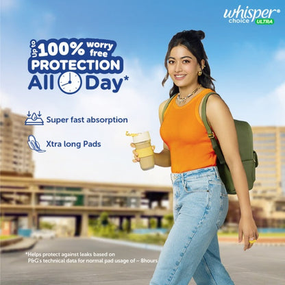 Whisper Choice Ultra Sanitary Pads 6 pcs