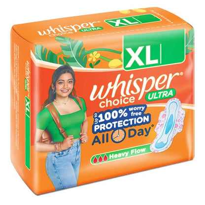 Whisper Choice Ultra Sanitary Pads 6 pcs