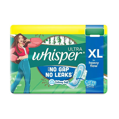Whisper Ultra Clean Xl Wings Sanitary Pads 30 pcs